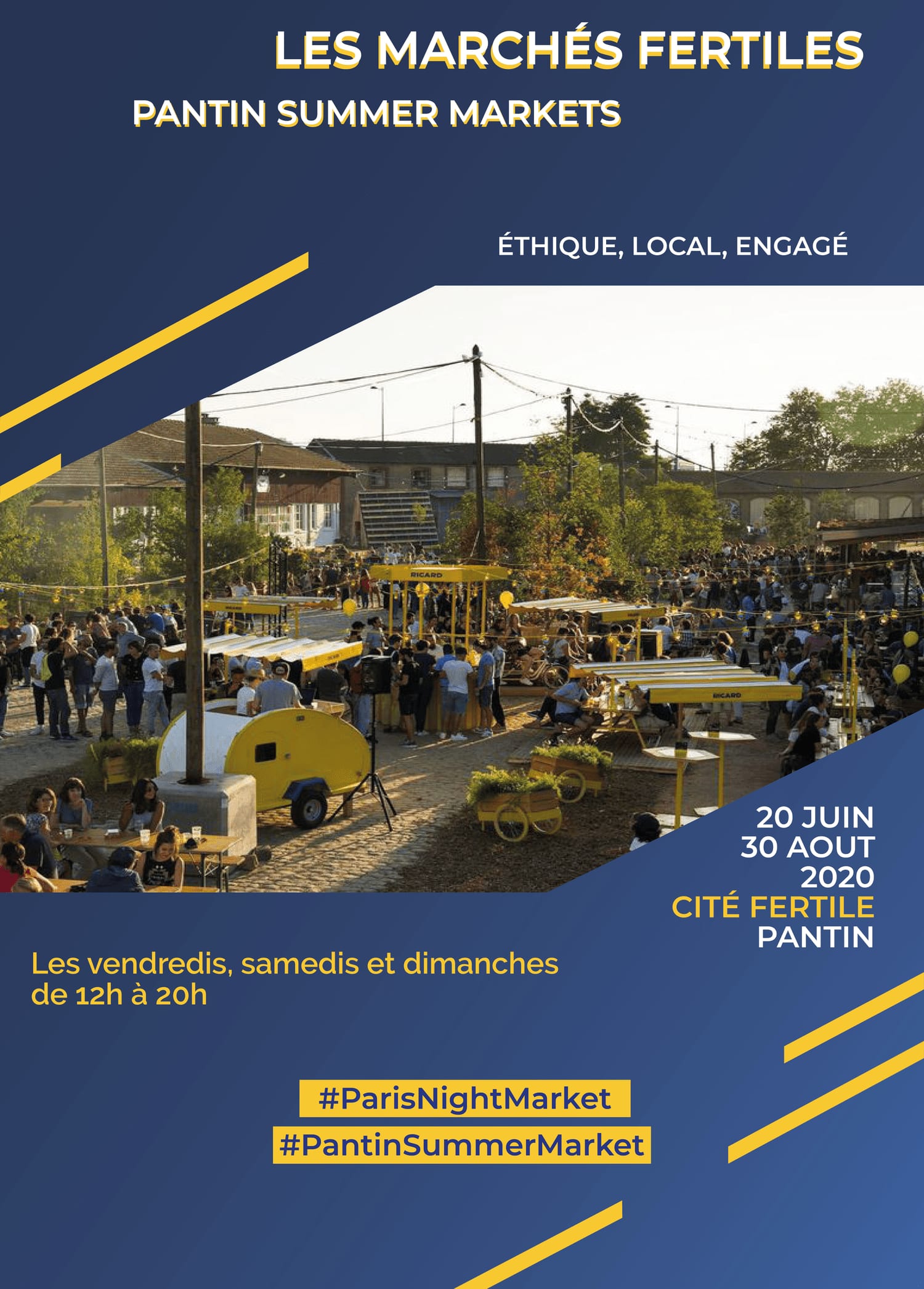 Marchés Fertiles - Pantin Summer Markets