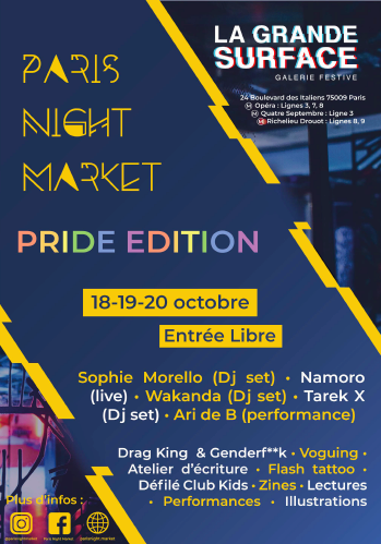 PARIS NIGHT MARKET PRIDE EDITION
