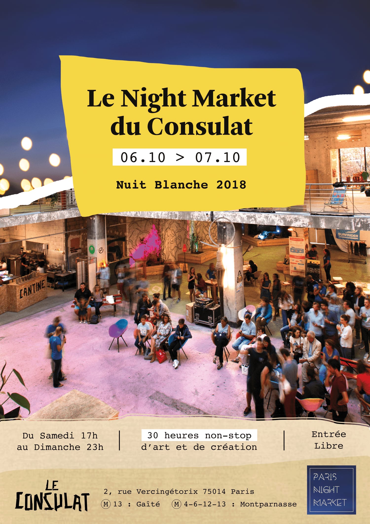 Le Night Market du Consulat