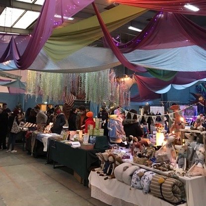 Marché de Noël Paris Night Market à la Cité Fertile