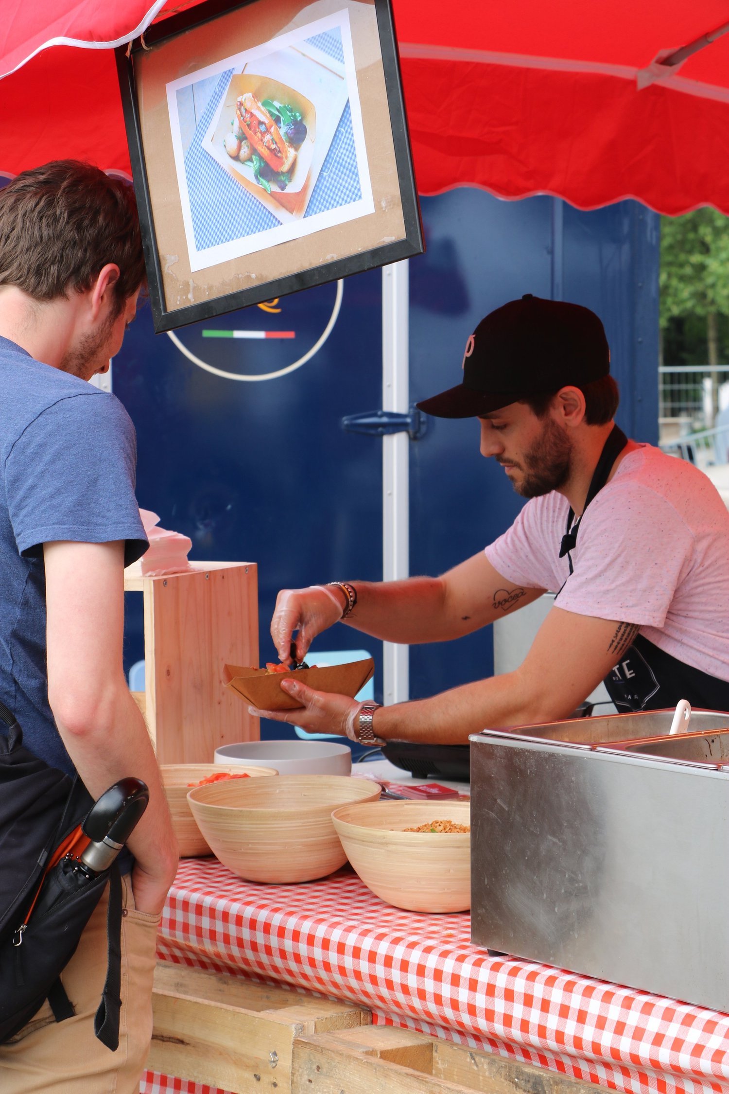 stands et food trucks