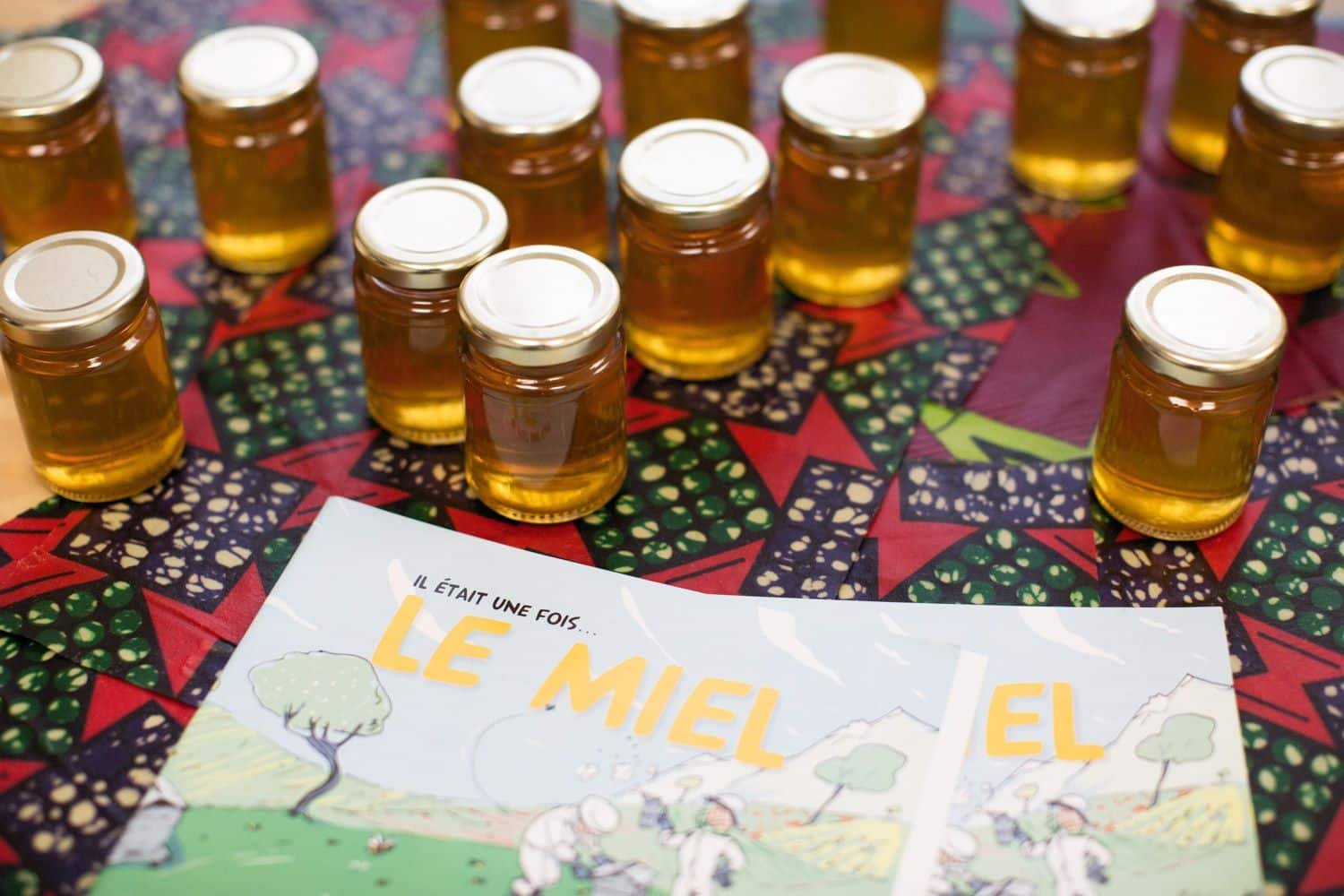 miel produit par les réfugiés
