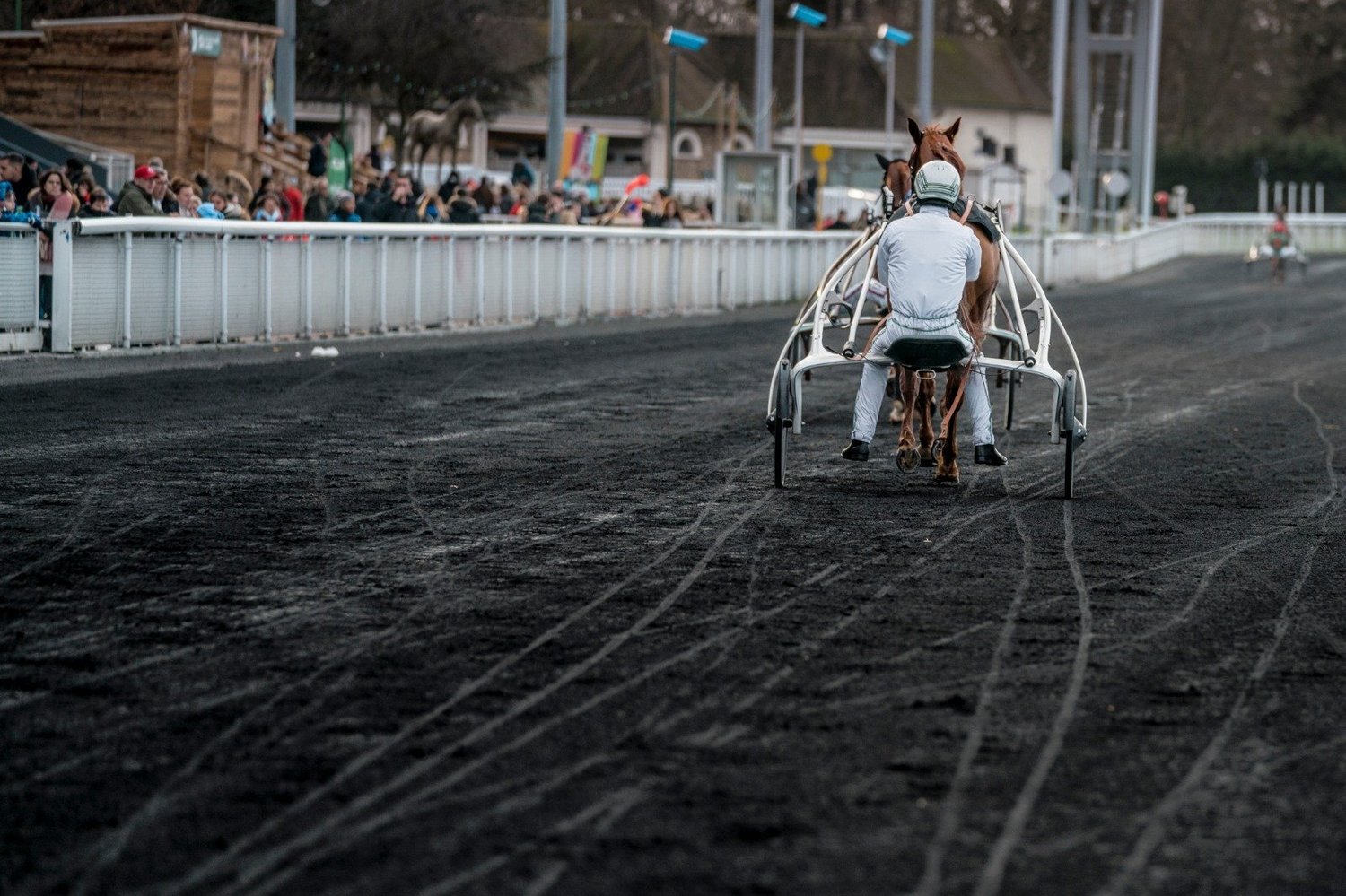 Course hippique à l'Hippodrome Paris-Vincennes